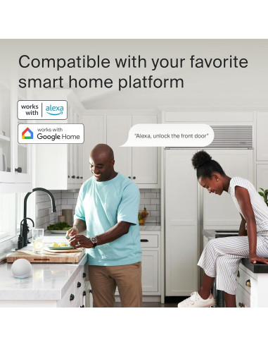 Cerradura Inteligente Level Lock con Teclado - Wi-Fi - Negro