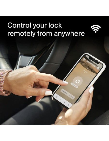 Cerradura Inteligente Level Lock con Teclado - Wi-Fi - Negro