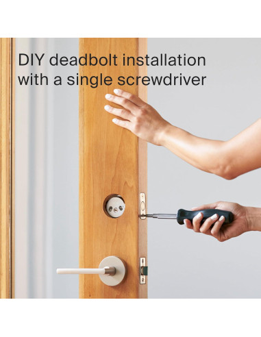 Cerradura Inteligente Level Lock con Teclado - Wi-Fi - Negro