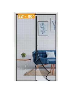 Yotache Puerta Pantalla Magnética 34x81 para Puertas 80x203 cm