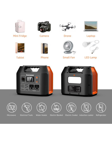 Estación de Energía Portátil EnginStar 300W 296Wh 80000mAh
