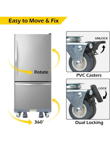 Carro Dolly Ajustable MaxWorks 50562 para Muebles 181 kg