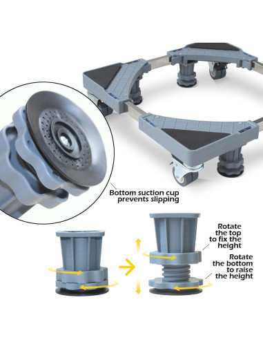 Carro Dolly Ajustable MaxWorks 50562 para Muebles 181 kg