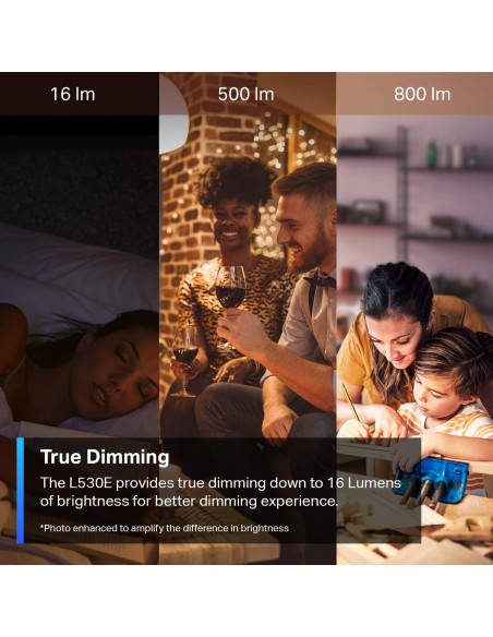 Bombillas Inteligentes TP-Link Tapo L530E, 4-Pack RGBW 800LM