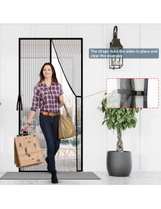 Puerta de Pantalla Magnética YRH 96,5 x 210,8 cm Auto Sellante 2