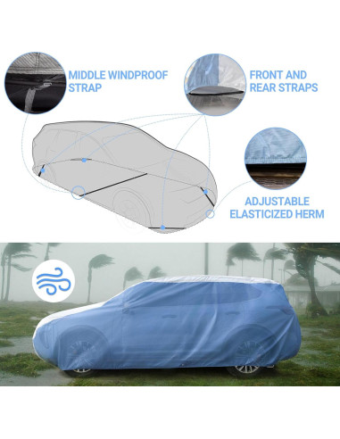 Cubierta SUV Season Guard Hyvek Impermeable 523 cm