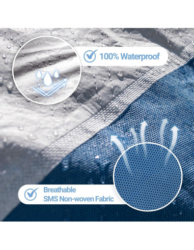 Cubierta SUV Season Guard Hyvek Impermeable 523 cm