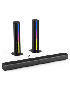 Wohome Barra de Sonido 2.2 S111 Pro 32" Bluetooth RGB Negro