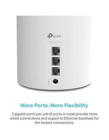 Sistema Mesh WiFi 6 TP-Link Deco X55 AX3000 - Paquete de 3