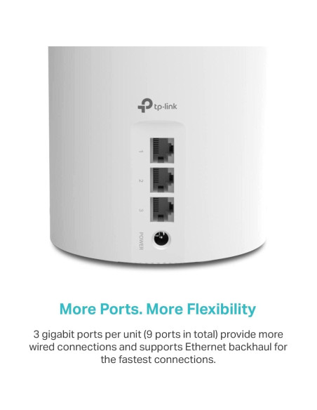 Sistema Mesh WiFi 6 TP-Link Deco X55 AX3000 - Paquete de 3