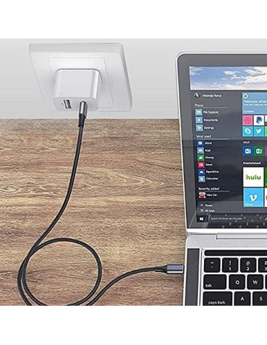 Cable BoxWave USB-C a USB-C 3m 100W para Elgato Stream Deck XL