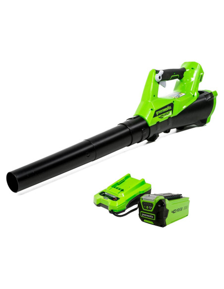 Soplador Axial Inalámbrico Greenworks 40V 2.5Ah 390 CFM
