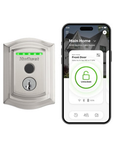 Cerradura Inteligente Kwikset Halo Touch Wi-Fi con Huella Dactilar