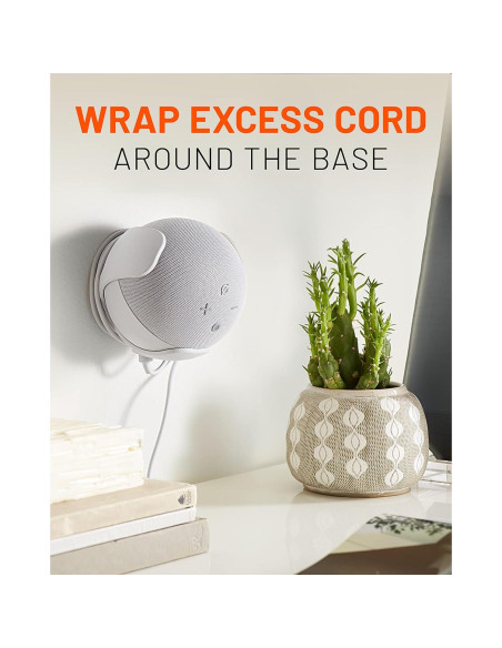 Soporte de pared para Amazon Echo Dot 5ta Gen - Blanco