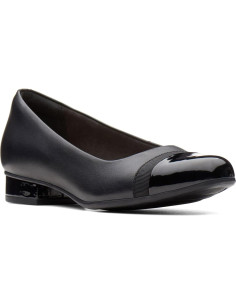 Mocasines Clarks Juliet Monte para mujer - Negro 2.59 cm 2