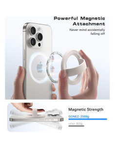 Agarre Magnético GONEZ para Teléfono iPhone 12-16 Piedra 2
