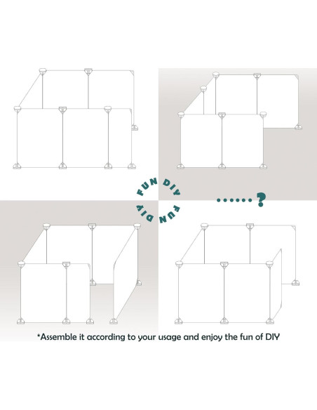 Caja de Arena para Gatos MEEXPAWS Extra Grande con Protector