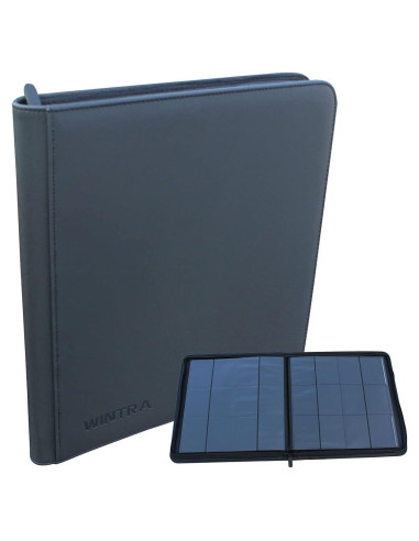 Álbum de Tarjetas WINTRA 720 Bolsillos Negro Doble Cara