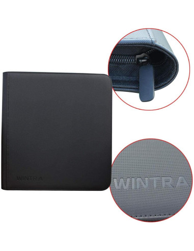 Álbum de Tarjetas WINTRA 720 Bolsillos Negro Doble Cara