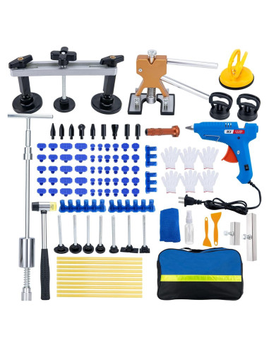 Kit de reparación de abolladuras SZLYYDS 102 piezas profesional