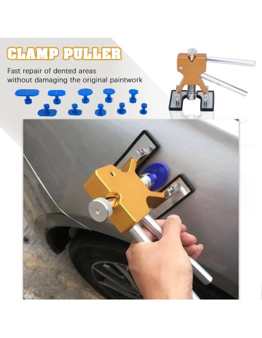 Kit de reparación de abolladuras SZLYYDS 102 piezas profesional