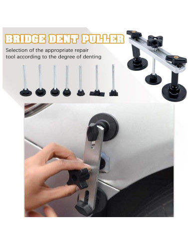 Kit de reparación de abolladuras SZLYYDS 102 piezas profesional