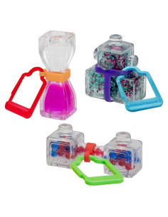 Fidget Blox Goliath 3 Pack con Clip para Mochila 5+