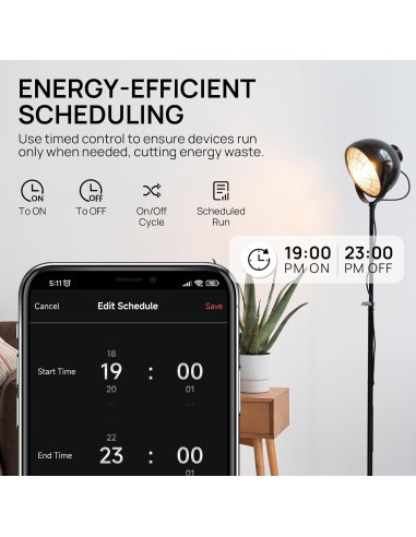 Controlador de Temperatura Inteligente TURBRO TC01 WiFi 100-240V