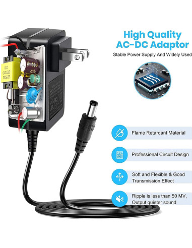 Adaptador de corriente 26V para aspiradora MOOSOO XL-618A