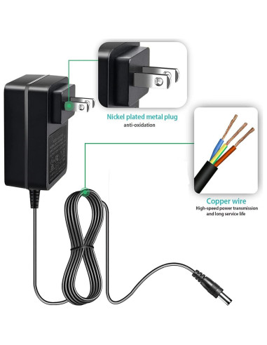 Adaptador de corriente 26V para aspiradora MOOSOO XL-618A