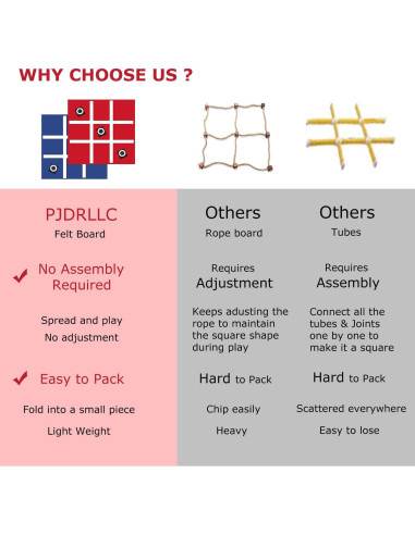 Juego Gigante Tic Tac Toe PJDRLLC 91 cm para Camping y Fiesta