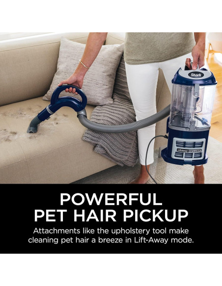 Aspiradora Vertical Shark NV360 Lift-Away 0.85L HEPA Azul