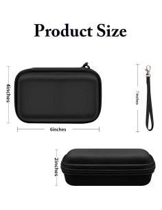 Funda de viaje Kenkor para cargador Anker 3 en 1 (Negro) 2