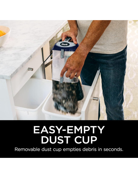 Aspiradora Vertical Shark NV360 Lift-Away 0.85L HEPA Azul