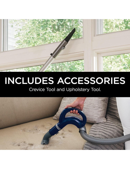 Aspiradora Vertical Shark NV360 Lift-Away 0.85L HEPA Azul