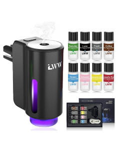 Ambientador de coche Stewerom Difusor recargable 80ml