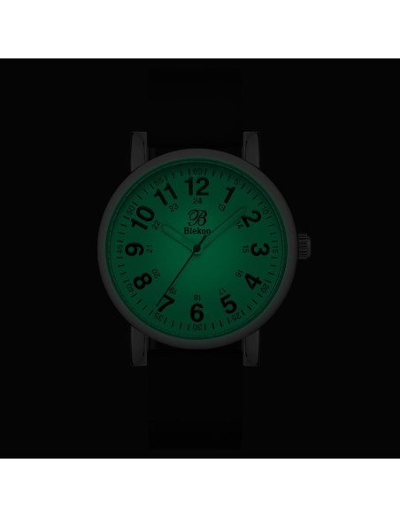 Reloj de enfermera Blekon SS-0794 - Resistente al agua 3 ATM