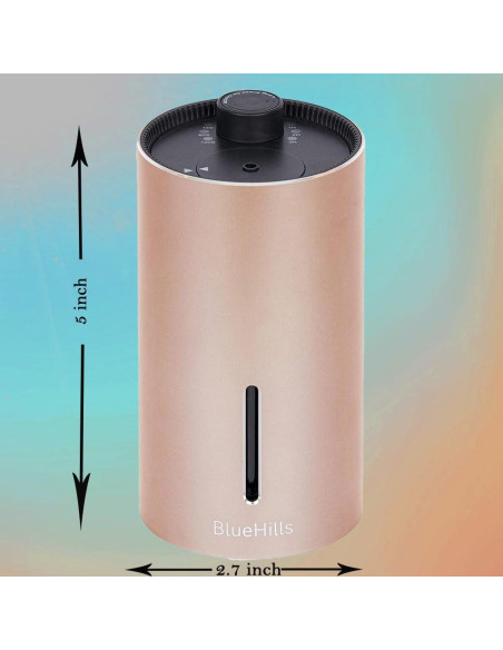 Difusor de Aceite Esencial BlueHills Mini Inalámbrico USB