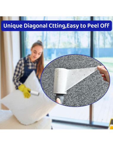 Rodillo Adhesivo Bamada para Pelos de Mascota 540 Hojas