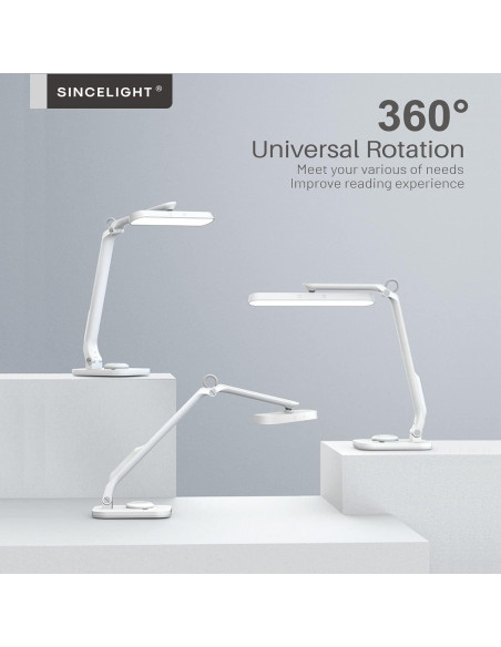 Lámpara de Escritorio LED SINCELIGHT Horus H1 Regulable