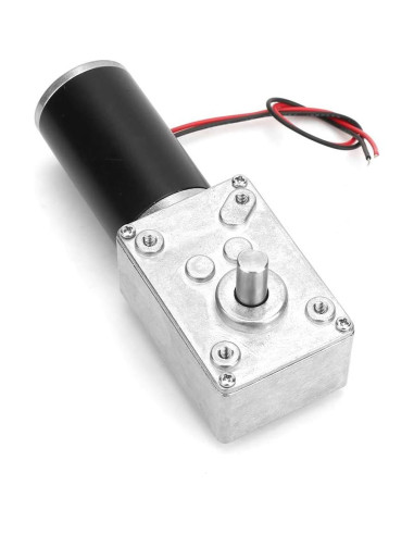 Motor de Engranaje Reversible 24V Estink 500RPM con Eje 8mm