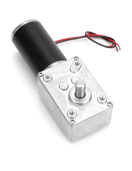 Motor de Engranaje Reversible 24V Estink 500RPM con Eje 8mm