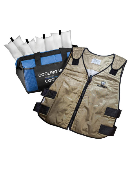 Chaleco Enfriamiento TechKewl Modelo 6626-KH-M/L Caqui