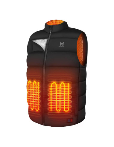 Chaleco Térmico MRAWARM S-DOWN-VEST-US 90% Plumón 6 Zonas