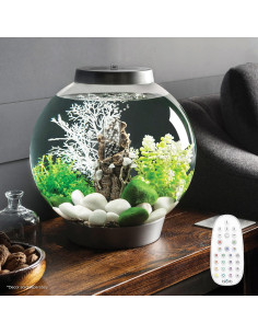 Acuario biOrb Classic 15L Acrílico LED Control Remoto Plata 2