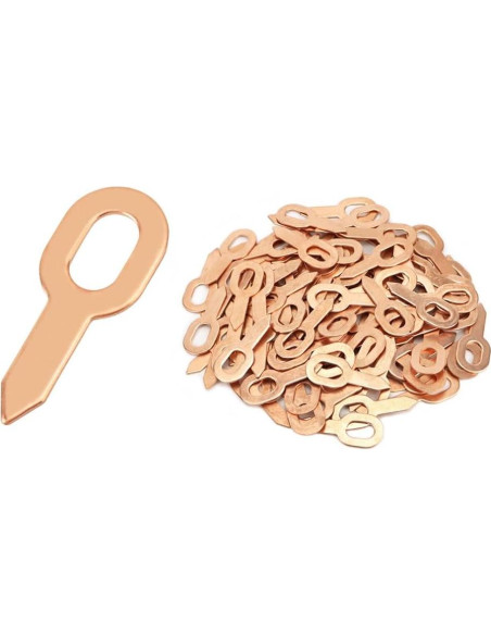 Anillos de Extracción de Abolladuras QWORK 100 Pcs 5.9 cm