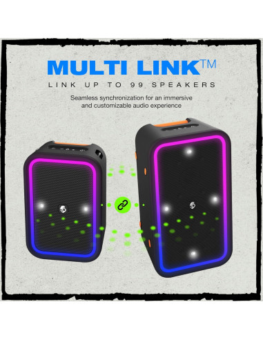 Altavoz Bluetooth Skullcandy Stomp - Impermeable IPX7 12h