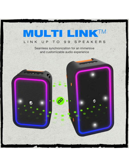 Altavoz Bluetooth Skullcandy Stomp - Impermeable IPX7 12h