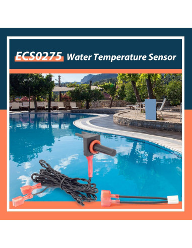 Sensor de Temperatura Agua ECS0275 Compatible AquaCal