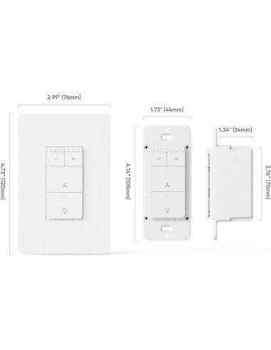 Control de Ventilador de Techo Inteligente TREATLIFE WiFi 2.4GHz